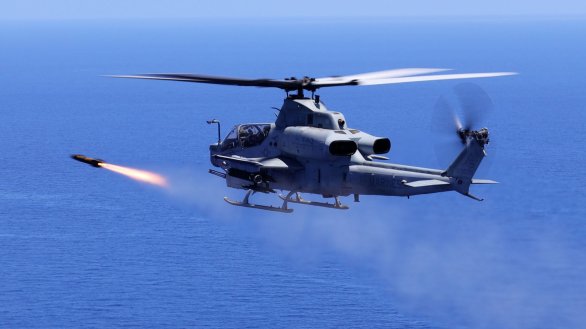 Signalizace Číně: Vrtulník AH-1Z Viper poprvé odpálil střelu JAGM v Indo-pacifiku