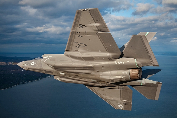 Foto: F-35C Lightning II amerického námořnictva. Větší obrázek.  / US Navy 