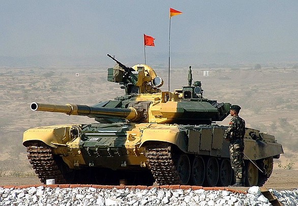 Indický tank T-90