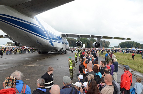 Foto: An-124 Ruslan na Dnech NATO 2013. / Jakub HornÃ­Äek