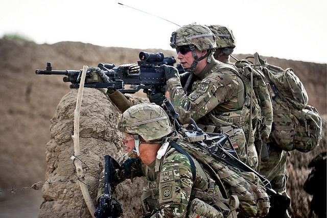 Foto: Američtí vojáci v Afghánistánu; ilustrační foto / US Army