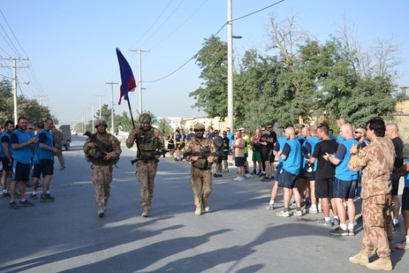 Foto: Na padlé vzpomínali v Afghánistánu. / army.cz